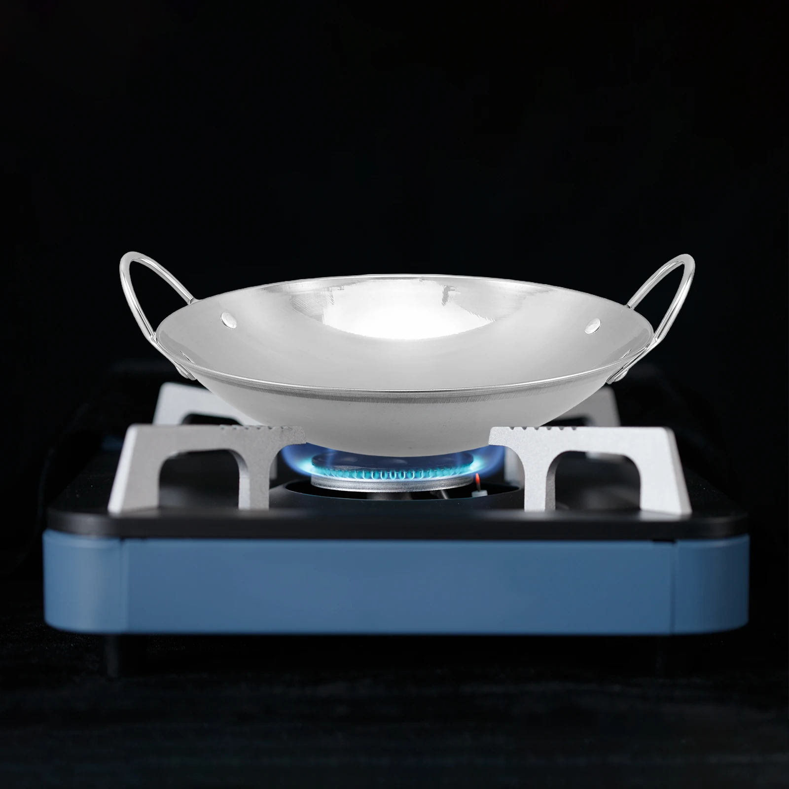 

Stainless Steel Cooking Pot Non Stick Big Hotpot Metal Fry Pans Kitchen Premium Smooth Easy Clean H Protect
