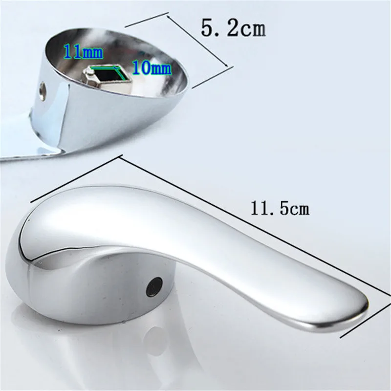 Maniglia del rubinetto Maniglia Piatto Lavabo Doccia Interruttore Quadrante Acqua calda e fredda Bobina da 40 mm Parti di riparazione Rubinetti per vasca e doccia