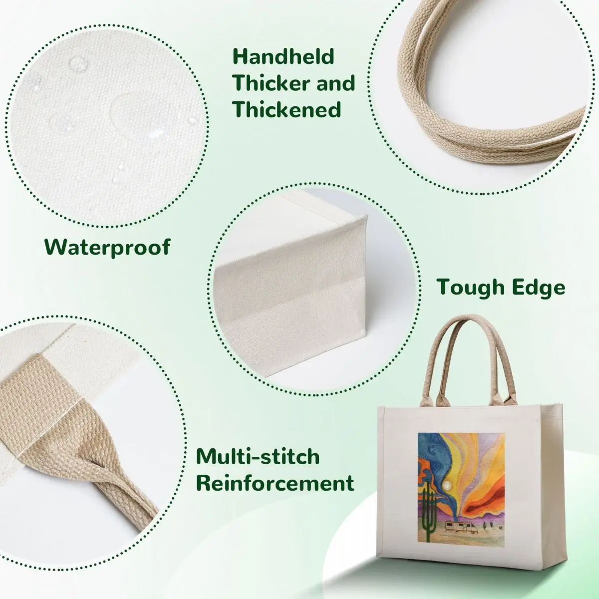 The Crystal Ship Tote Bag shopper bags for women woman shopping bag canvas tote bags for women