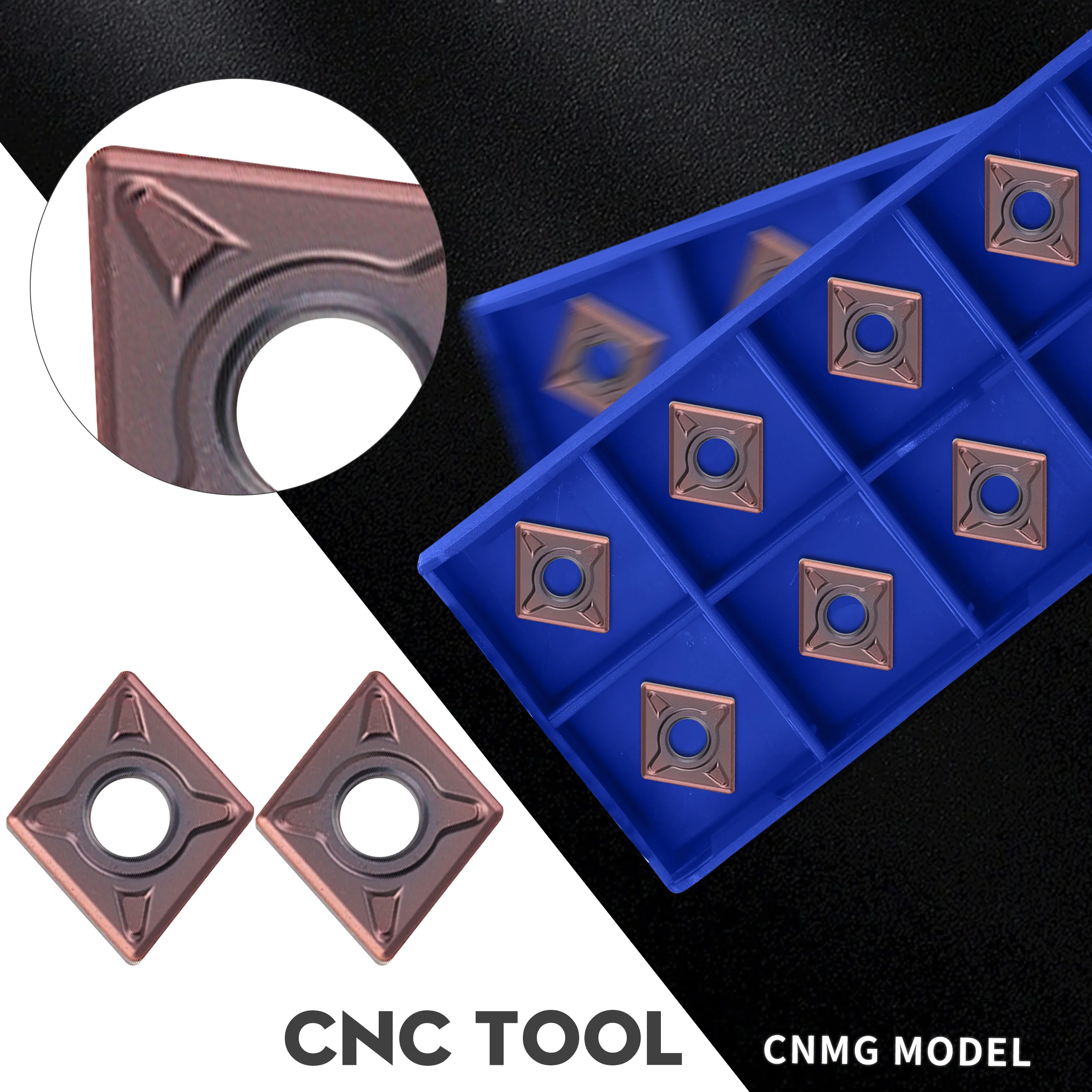 

CNMG120404-EM YBG205 CNMG120408-EM YBG205 hard alloy CNC turning inserts Metal external cutting insert Machining stainless steel