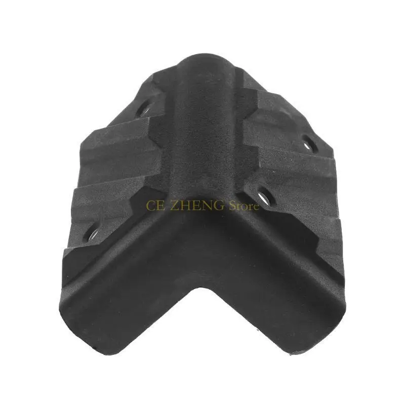 E56B 90도 플라스틱 각도 브래킷 앰프 스피커 캐비닛을위한 코너 보호기 직각 브래킷 베이비 교정 코너