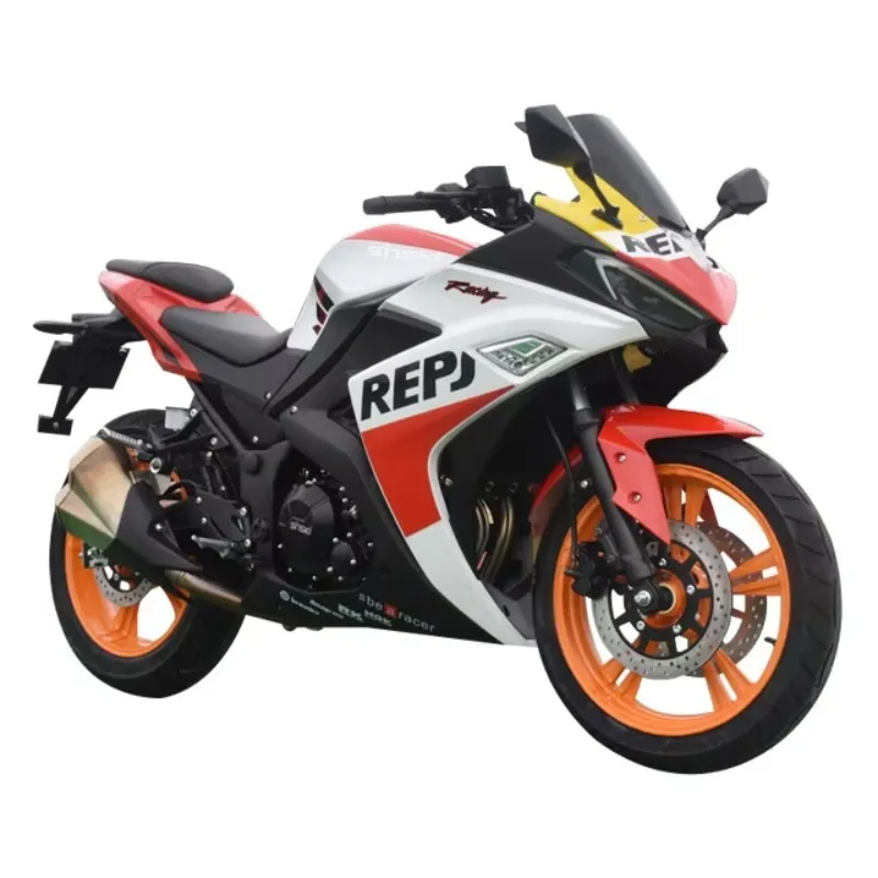 Image 3: Motocyclette de course à essence ZUIMI de haute qualité pour adultes, 200cc, vente en gros en Chine.