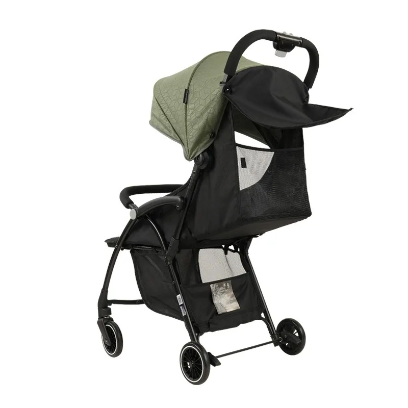 Baby strollers can be easily folded, easy to sit, lie down, ultra-light, can be used on airplanes, children's strollers.