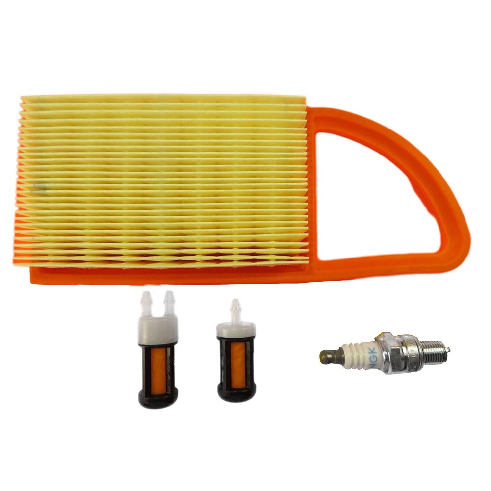 Imagem -02 - Kit Tune-up do Filtro de ar para Stihl Oem Filtros de Combustível Porta Única Porta Dupla Br500 Br550 Br600 Br700 42821410300