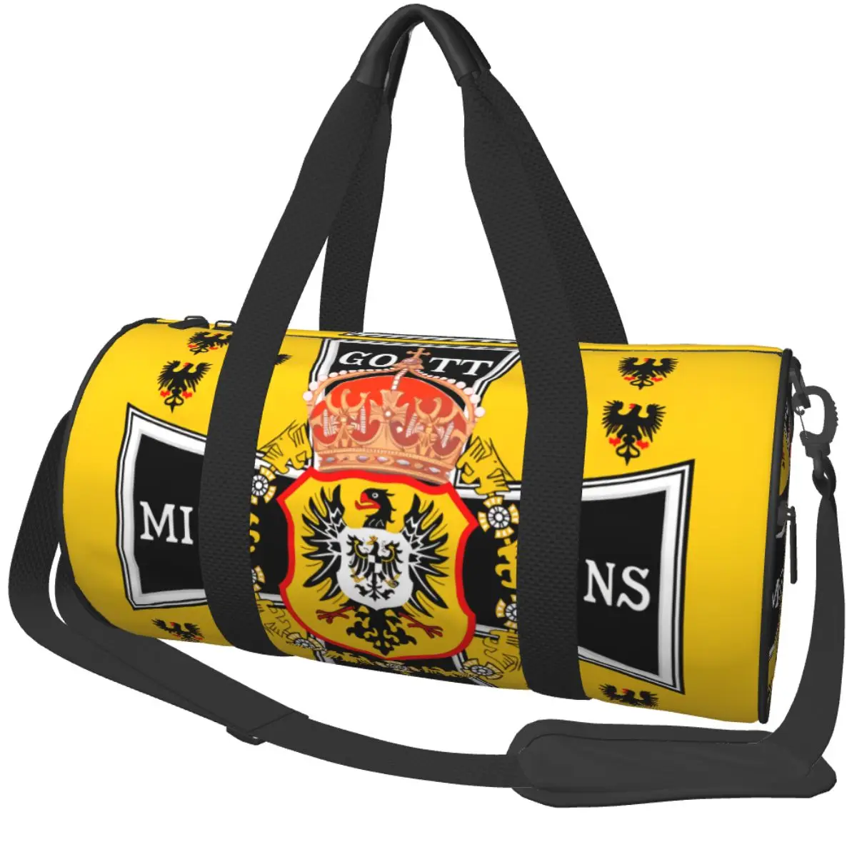 

Спортивная сумка с императорским флагом Германии Kaiser Imperial Flag, портативная спортивная сумка с отделением для обуви, дорожная сумка для тренировок, сумка для фитнеса с графическим принтом для мужчин и женщин