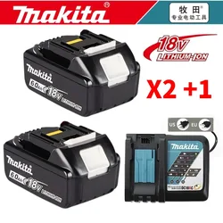 BL1860 18650 Rechargeable Battery 18V 6.0Ah Lithium ion Makita 18v Battery BL1840 BL1850 BL1830 BL1860B LXT Power Tool