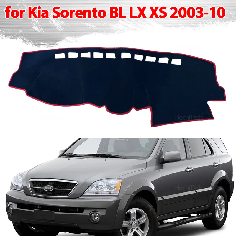 Für Kia Sorento BL LX XS 2003-2010 2004 2005, Armaturenbrett-Abdeckung, Armaturenbrett-Matte, Teppich-Pad, Schattenumhang, Decke, Autozubehör