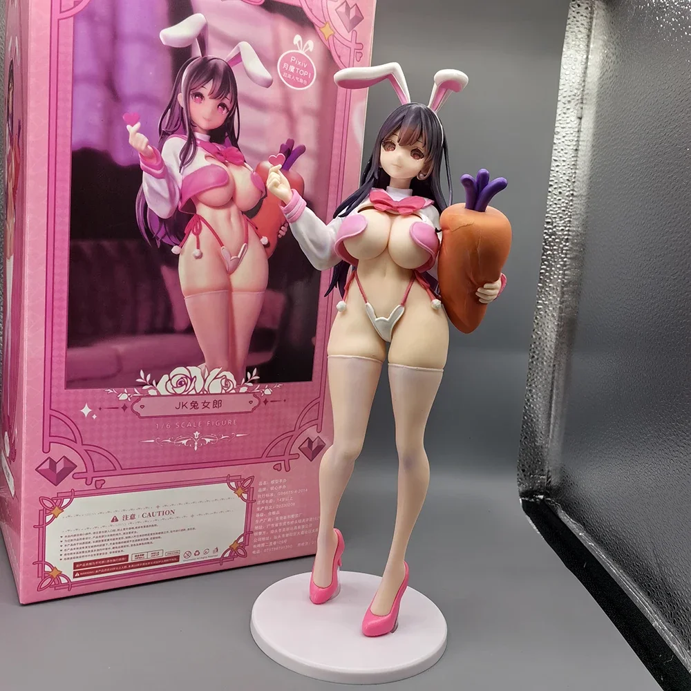 1/7 AniMester JK Bunny Girl Figure 29CM POPQN Native Anime Girl PVC Action Figure Toy Game Statue Adult Collection Model Doll