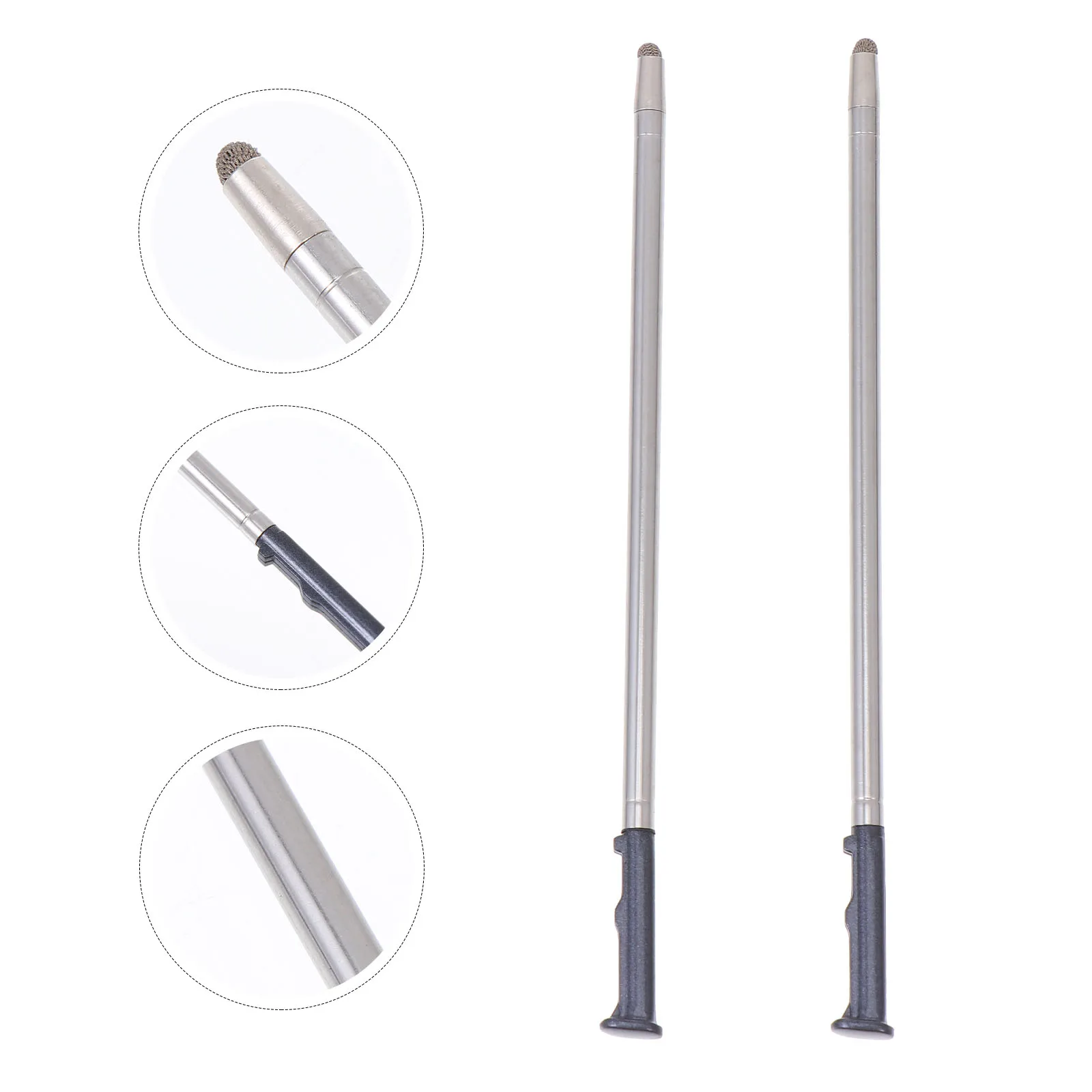 

2pcs Capacitive Stylus Pens For Touch Screen Smooth Writing Precision Drawing Compatible With Stylus 5 Q720 Q720Ps