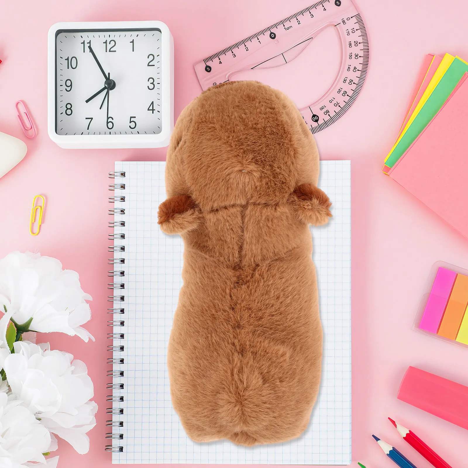 

Браслет-хлопушка с капибарой, мягкий хлопковый браслет на запястье, мультяшный браслет-хлопушка с животными, сувенир для вечеринки, украшение для дня рождения в стиле джунглей, браслет для декора