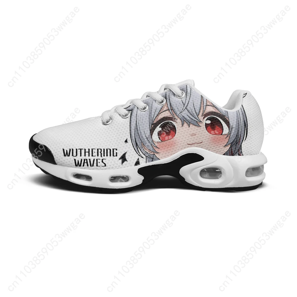 Wuthering Waves Lightweight Sport Shoe Air Cushion Sneakers Mens Womens Teenagers High Quality Custom Made Leisure Mesh Sneakers - Image 2