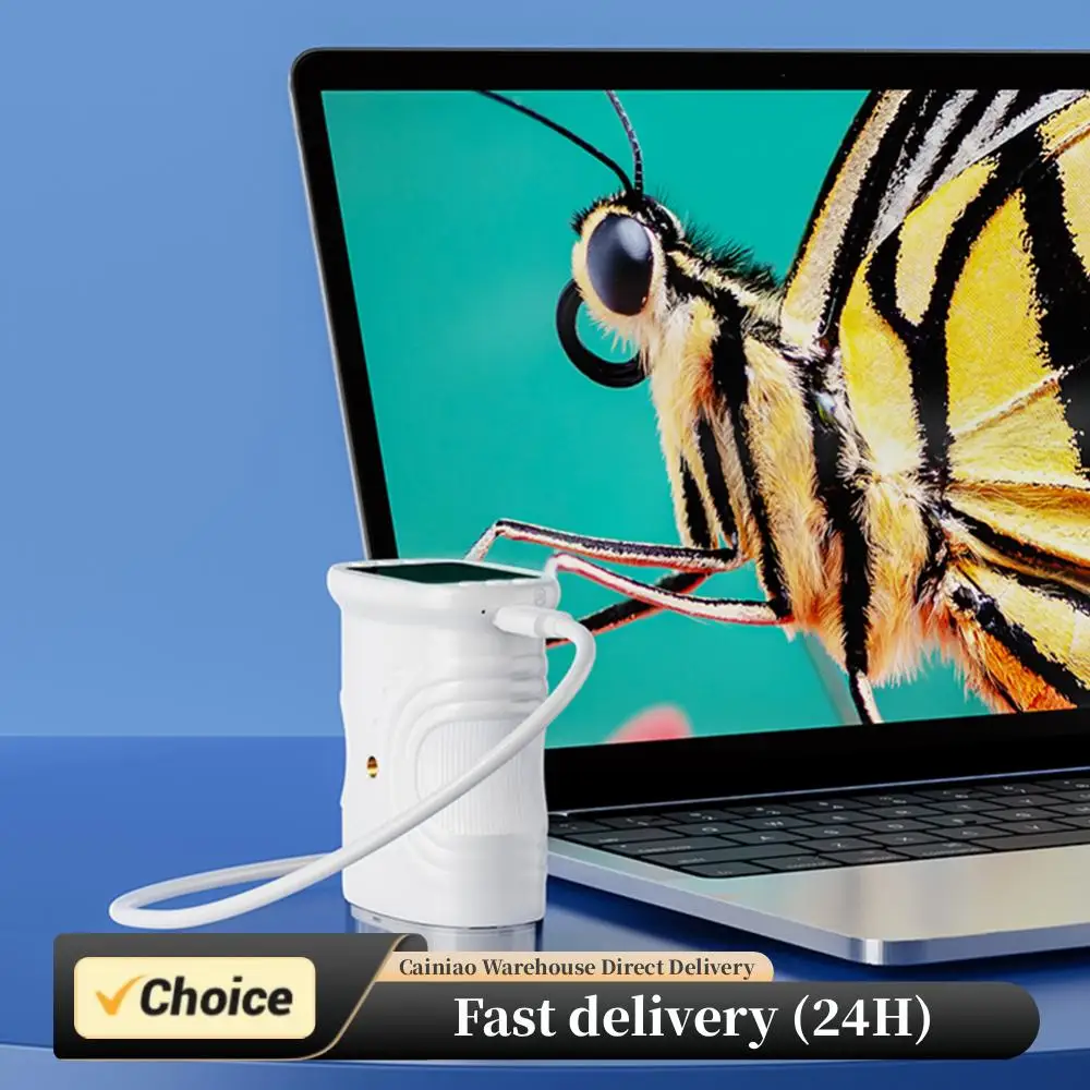 

Портативный цифровой микроскоп 8LED 1000X 1080P ручной лупа детский карманный микроскоп камера образовательные научные подарки