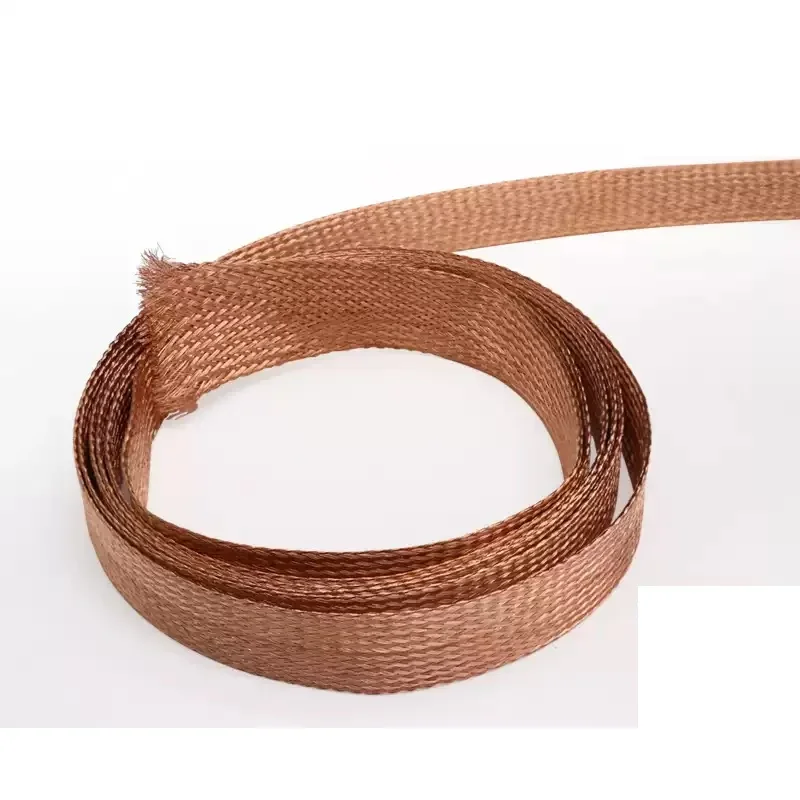 Reine Kupferbeschichtete Geflochtene Ummantelung 1 2 5M Länge 2mm bis 40mm Erweiterbares Kabel Signalkabel Abgeschirmte Metallhülle – Detail 3