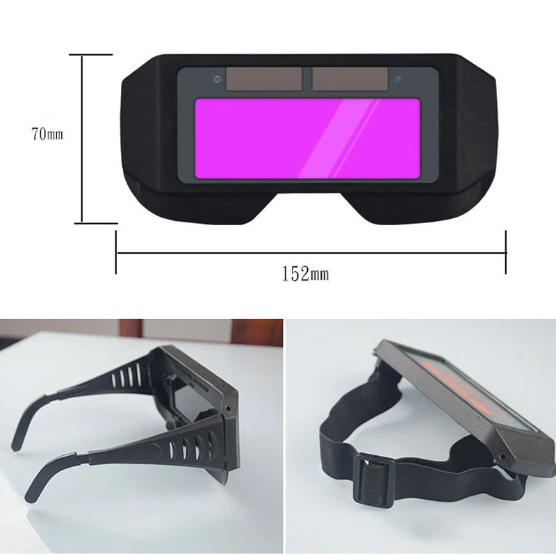 ABIS-Solar Auto Darkening LCD Welding Helmet Glasses Mask Goggles Eyes Protector Welder Cap Goggles Machine Soldering Mask