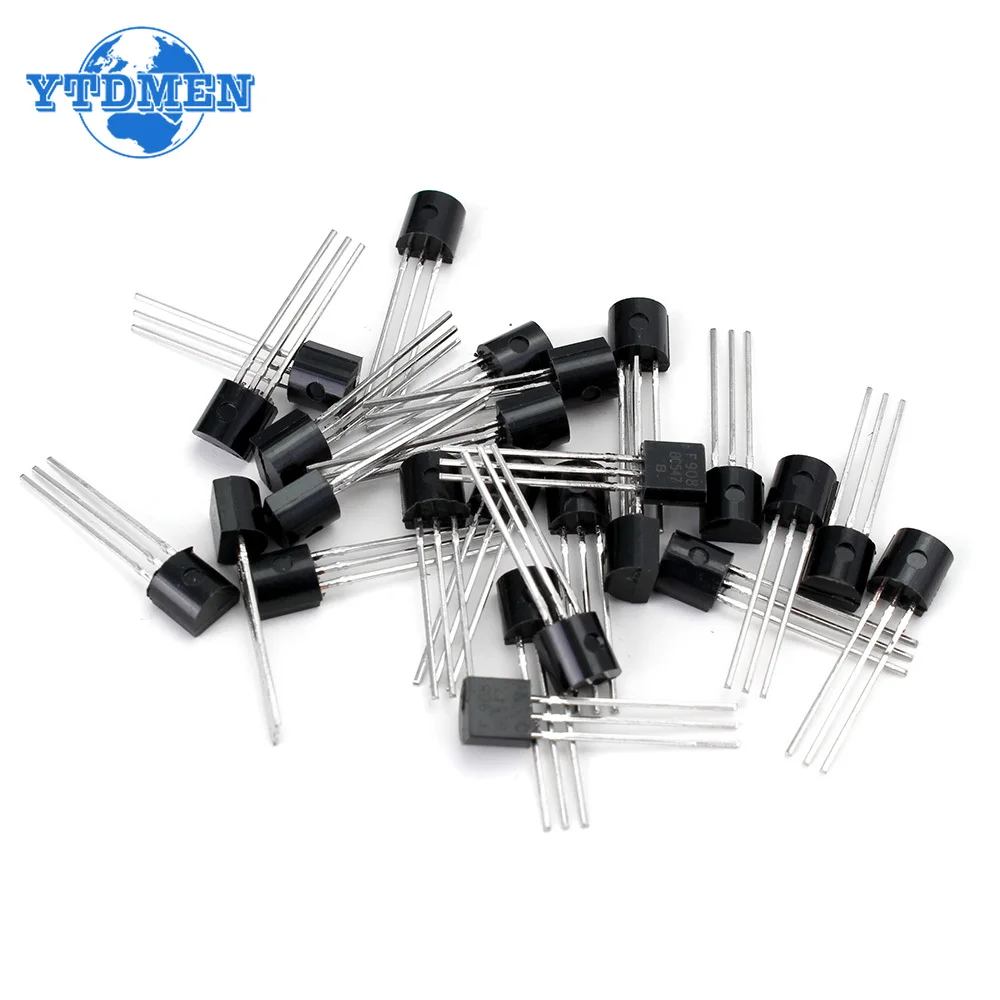 50 pz/lotto BC547 + BC557 ciascuno 25 pezzi BC547B BC557B Transistor NPN PNP TO-92 Kit Transistor triodo di potenza