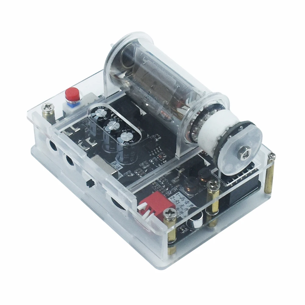 مؤشر مستوى الفلورسنت الصوتي ، مضخم أنبوب عتيق ، لوحة تشغيل سهلة الاستخدام ، USB DC ، 5 فولت ، 6E2