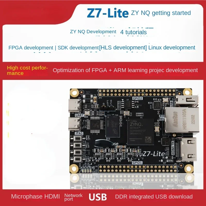 

Micro Phase FPGA Development Board Zynq Core Plate Xilinx Zynq7000 7020 7010 Z7 Lite