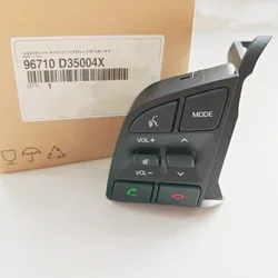 96710D3500 Interruttore di telecomando al volante sinistro per Hyundai Tucson 2016+ TL Interruttore musicale pulsante Bluetooth 96710-D3500