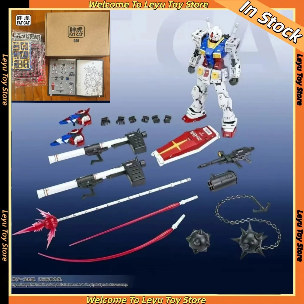

【 Reprint 】Daban Fat Cat 1/100 RGU 2.0 Rx-78-2 Action Figure Assembly Model Kit Collection Anime Figurene Toys Gifts In Stock