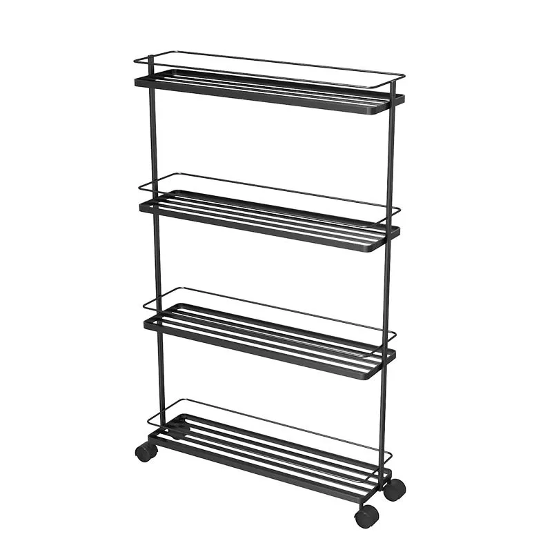 

Съемная полка для унитаза Многослойная полка для хранения тележек от пола до потолка Стеллаж для хранения унитаза в ванной комнате