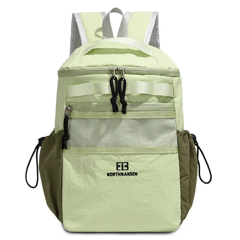 حقيبة كتف للمشي لمسافات طويلة في الهواء الطلق على ظهره خفيفة الوزن وسعة كبيرة للسفر محمولة خفيفة الوزن على الشاطئ والسفر والتخييم للرجال والنساء #3