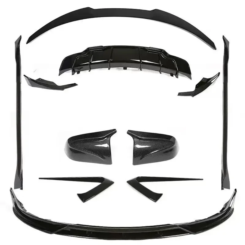 New style Body Kit for Tesla Model S Model Y Car Parts Including Front Lip Rear Diffuser Spoiler Side Skirts Fog Lamp Daytime Ru