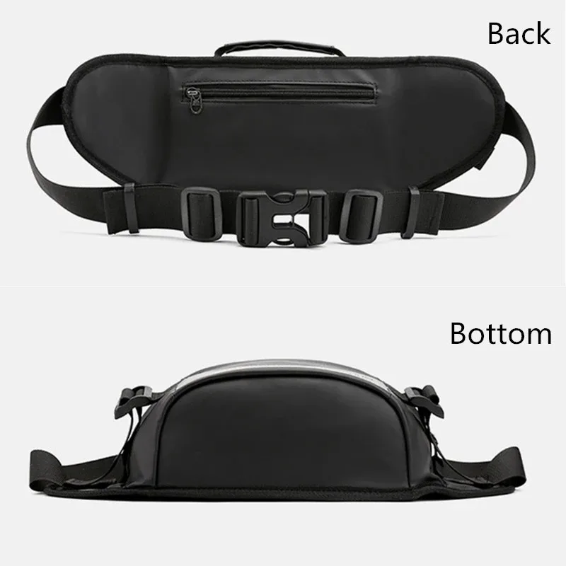 Waterproof Light-weight Motorcycle Bag Men Multifunction Waist Bag Motorcycle Riding Cycling Fashing Hiking Outdoor Shoulder Bag