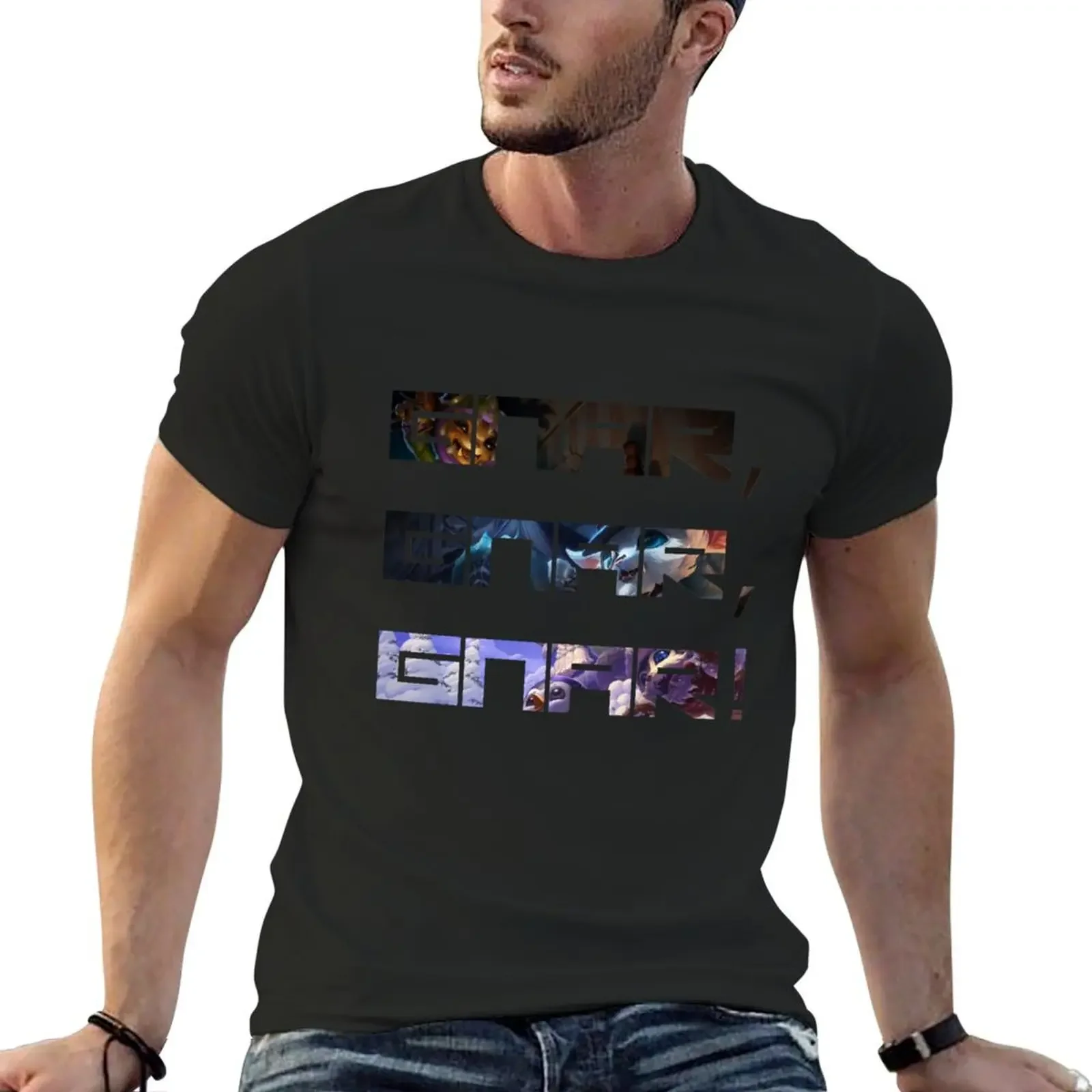 

Gnar, Gnar, Gnar (Skins) T-Shirt street wear man t shirt shirts graphic plus size men clothing