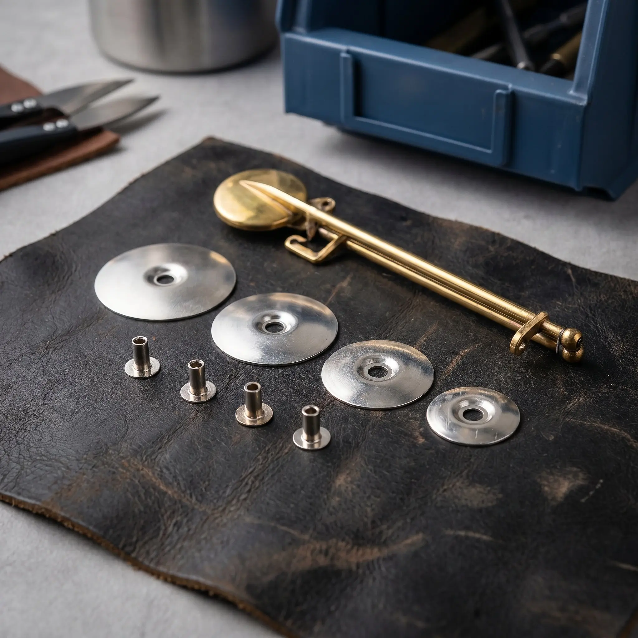 17Pcs Tenor Sax Resonators Stainless Steel Snap in Sax Reflectors Pad Cup Hardware Saxophone Repair Parts Tone Upgrade Kit
