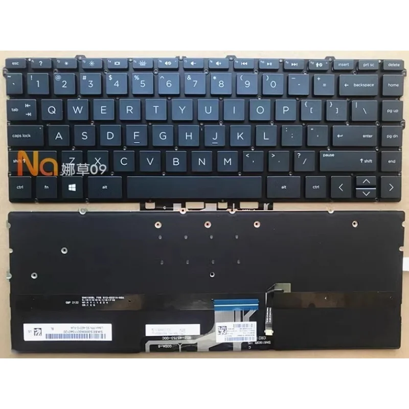 

LL+ New for HP Spectre x360 13-AW 13-AW0008CA 13-AW0023DX US Backlit Keyboard