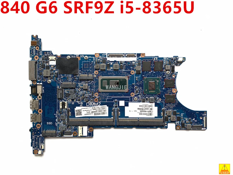 L64077-001 L64077-601 For HP EliteBook 840 G6 850 G6 Motherboard SRF9Z i5-8365U 6050A3022501 100% Fully Tested