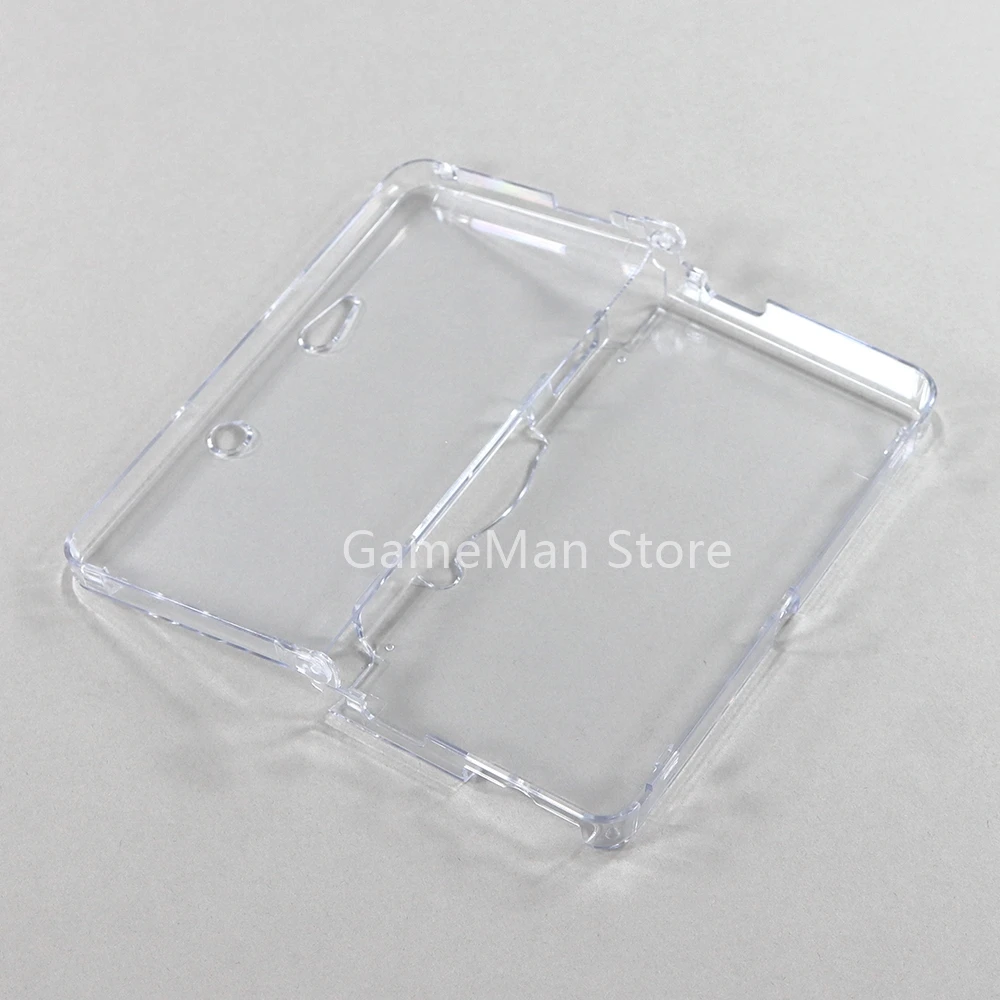 5 uds reemplazo de plástico transparente cristal transparente carcasa protectora dura funda de piel para Nintendo 3DS