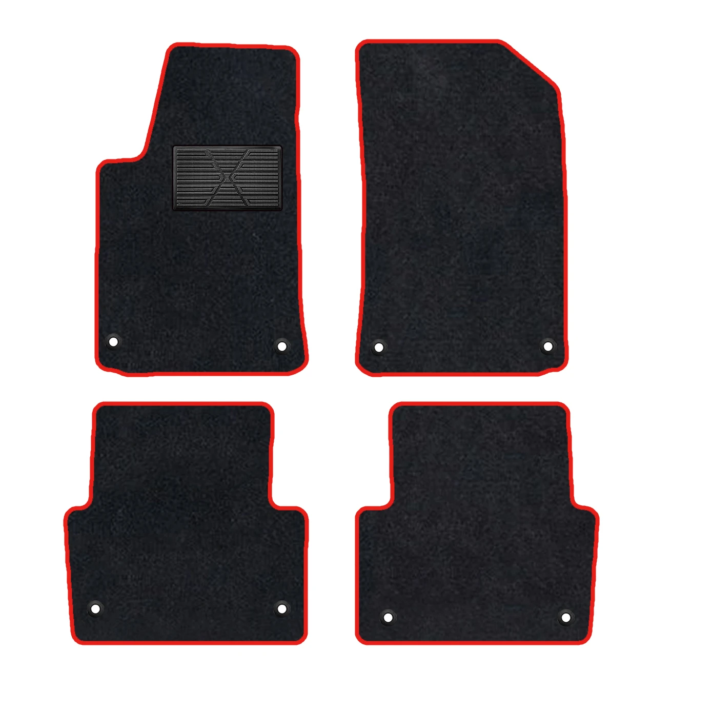 

Car Mats With Buttons For Peugeot 508 2010–2018 W23 Saloon SW Car-Specific Mats Floor Mats