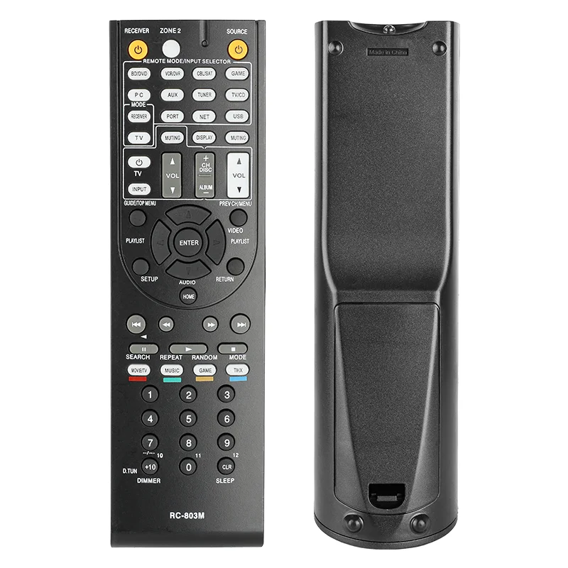 RC-803M para reemplazo de control remoto Onkyo, para receptor AV Onkyo TX-NR609 TX-NR609B HT-S7409 HT-S8409 TXNR609 TXNR609B HTS740