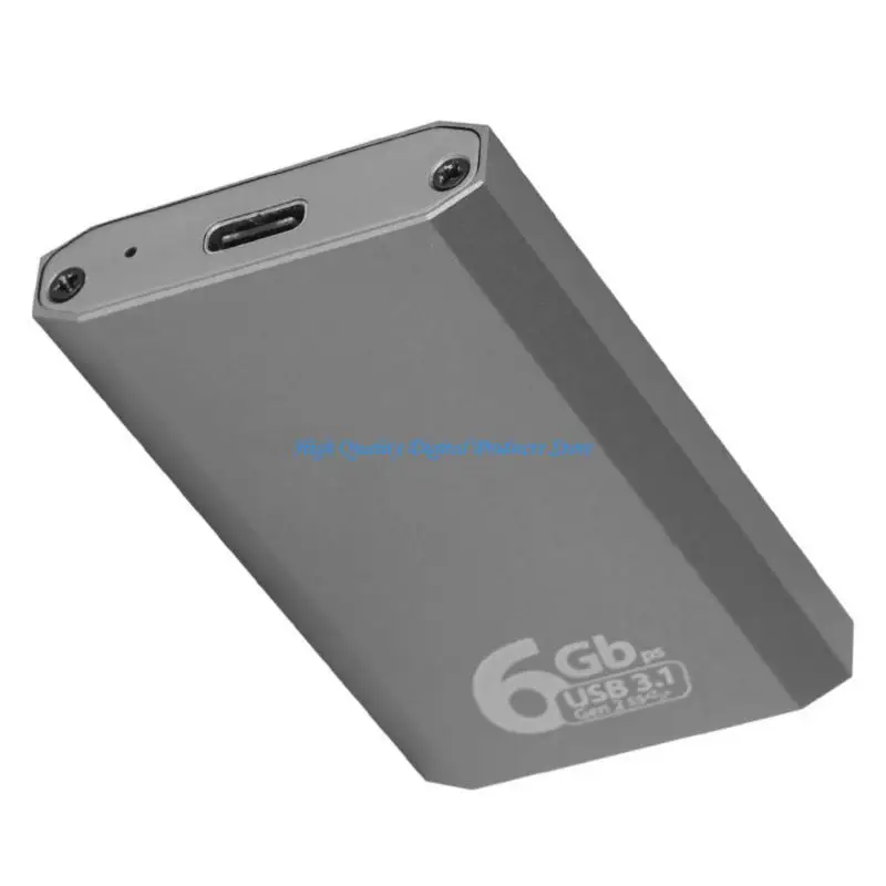 

U2JE Hard Drives Case USB3.1 Gen 2 to mSATA Adapter Hard Drives Enclosur External Hard Disk Case Box Enclosure Case
