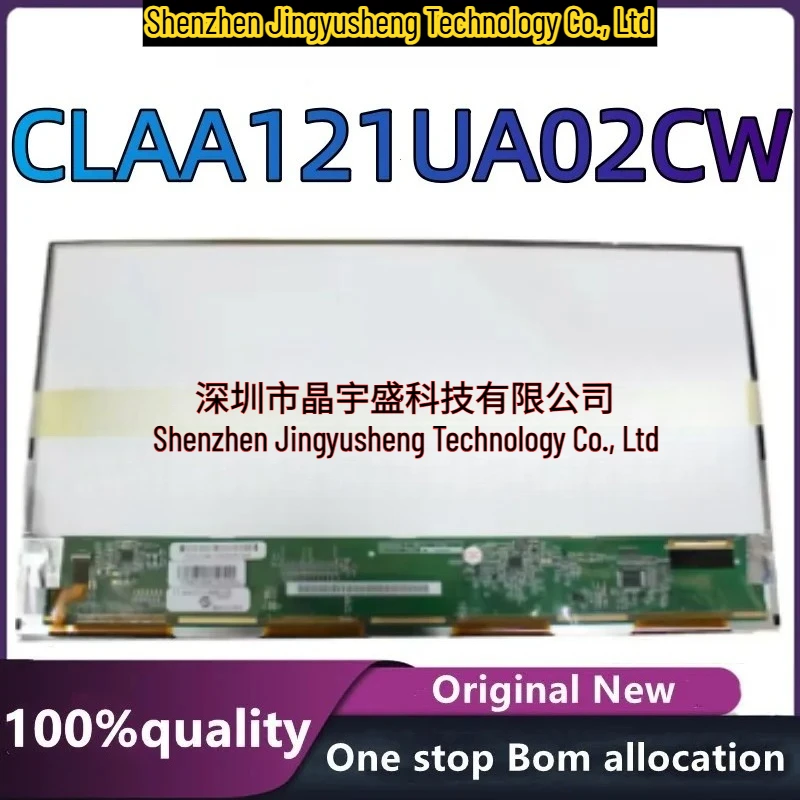 

100% New Original 12.1''1600*900 Industrial LCD Panel CLAA121UA02CW Electronic Components