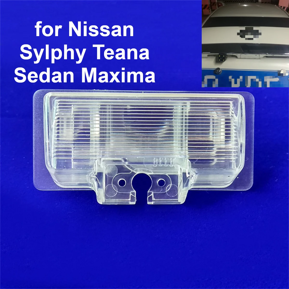 Car Rear View Camera Bracket Mount Holder License Plate Light Housing for Nissan Sylphy Teana Maxima Sentra Venucia