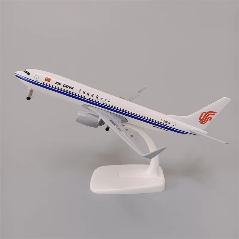 

20 см сплав металла Air China Airlines Boeing 737 B737 Airways литая под давлением модель самолета модель самолета с шасси колеса