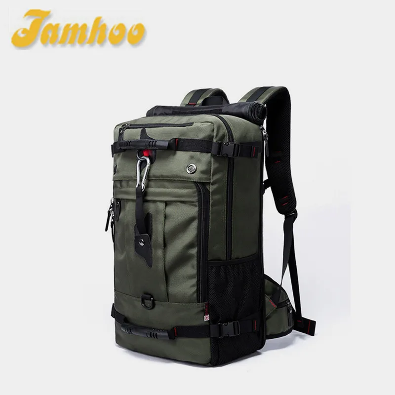 Jamhoo Men Backpack Travel Bag 40L Large Capacity Polyester Waterproof Backpacks High Quality Shoulder Luggage Bags Bagpack