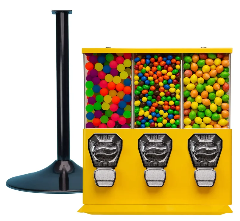 

2025 Popular Deer Three-in-One Candy Vending Machine with 300-600 Capacity for Southeast Asia Shopping Malls & Supermarkets