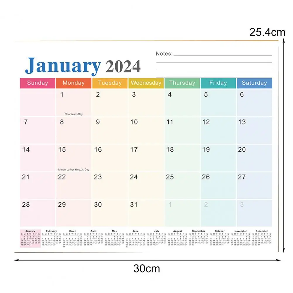 Calendar Planner 18 Months Magnetic Fridge Calendar 2024 to June 2025 Monthly Calendar for Appointments Reminders