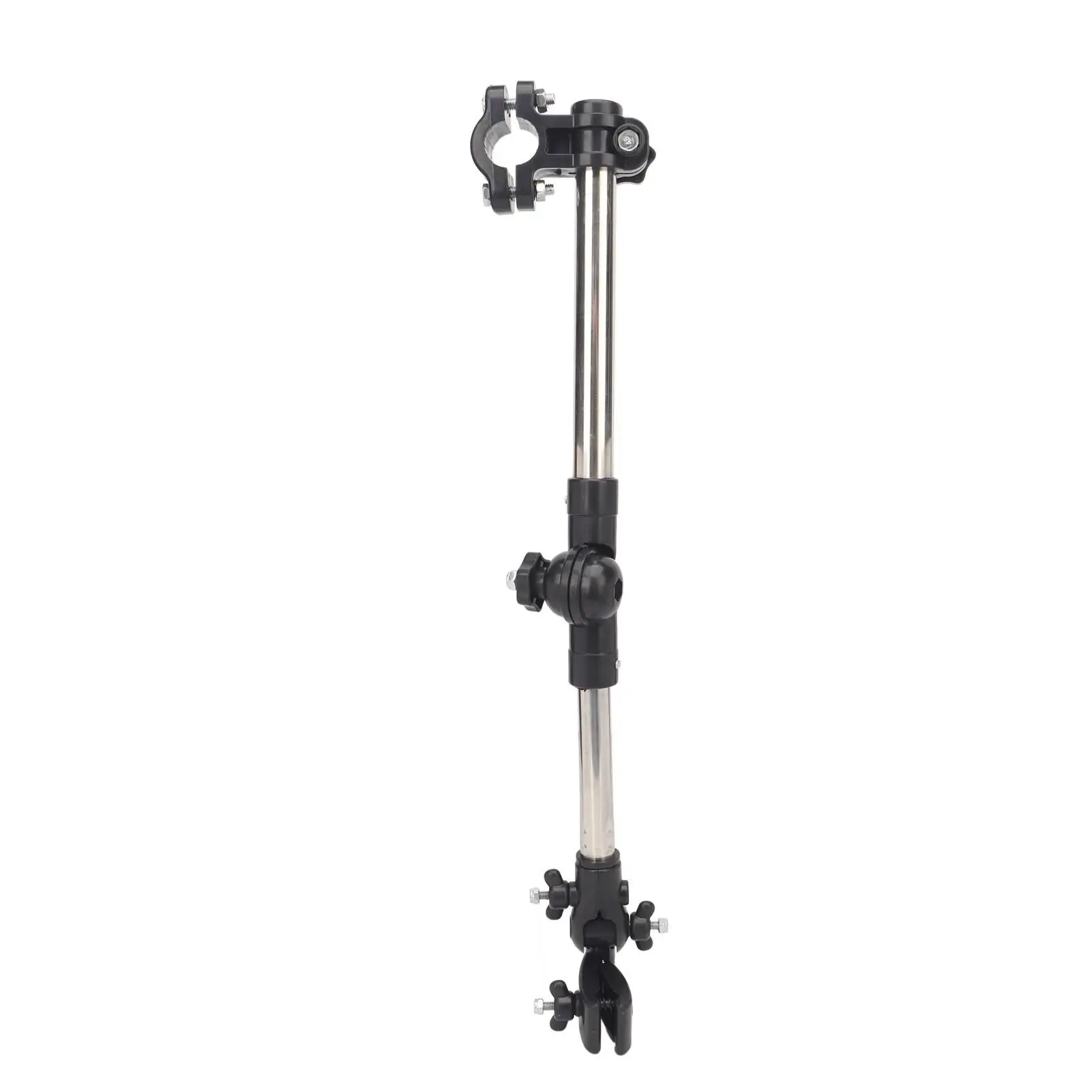 

Adjustable Wheelchair Umbrella Holder with Clamp for electric Wheelchairs Fine Craftsmanship Weather Protection