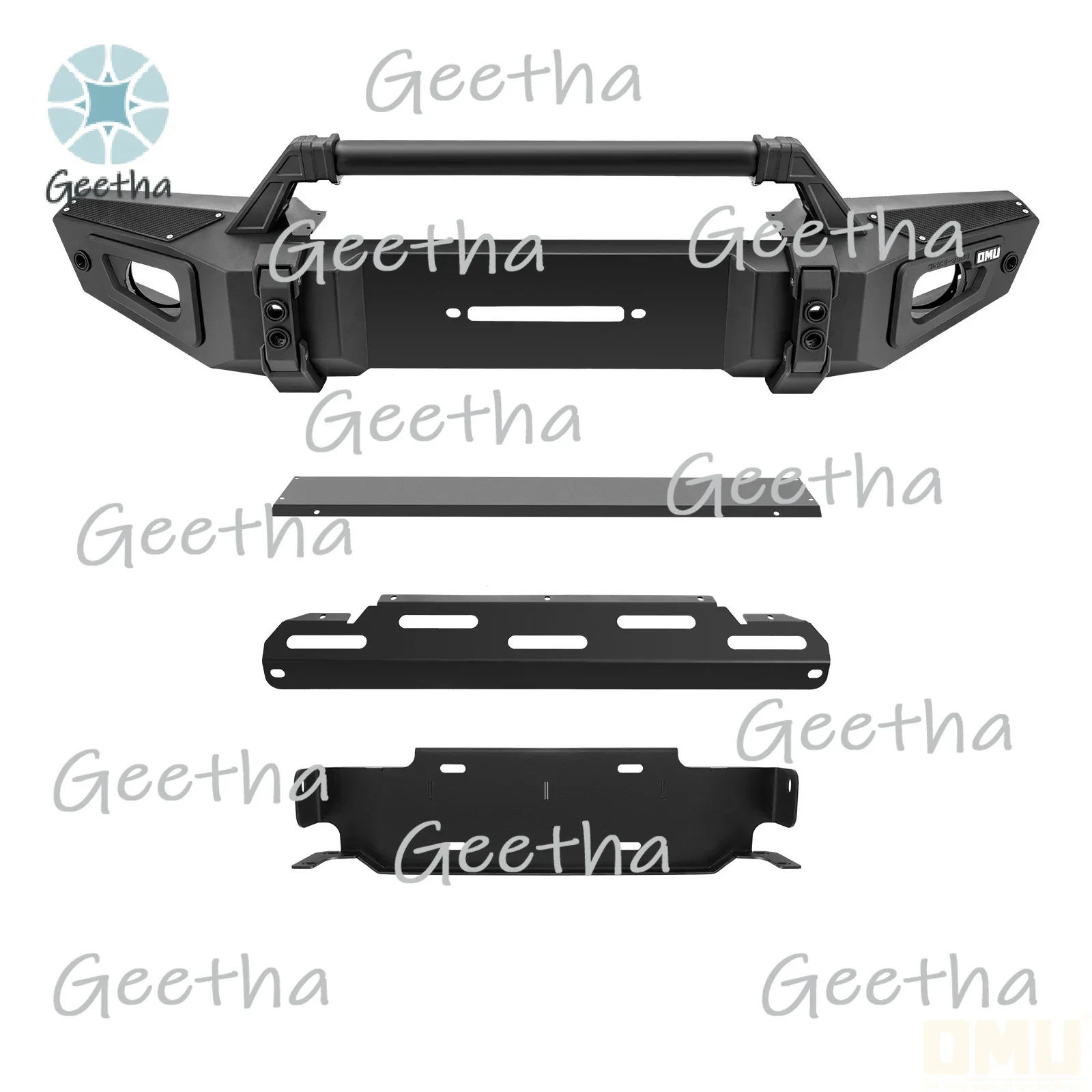 

FOROffroad Auto Aluminum Front Bumper Bull Bar For Jeep Wrangler JL/JT Maiker Car Accessories