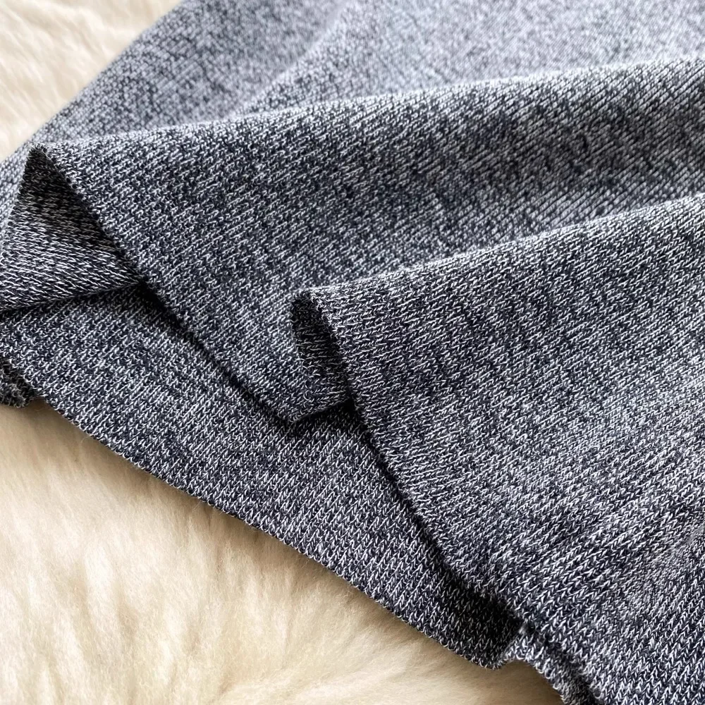 New Chic Fashion Cintura Avvolgente Fianchi Abito maglione lavorato a maglia 2025 Estate Elegante Office Lady Vita sottile Abito aderente Abbigliamento donna