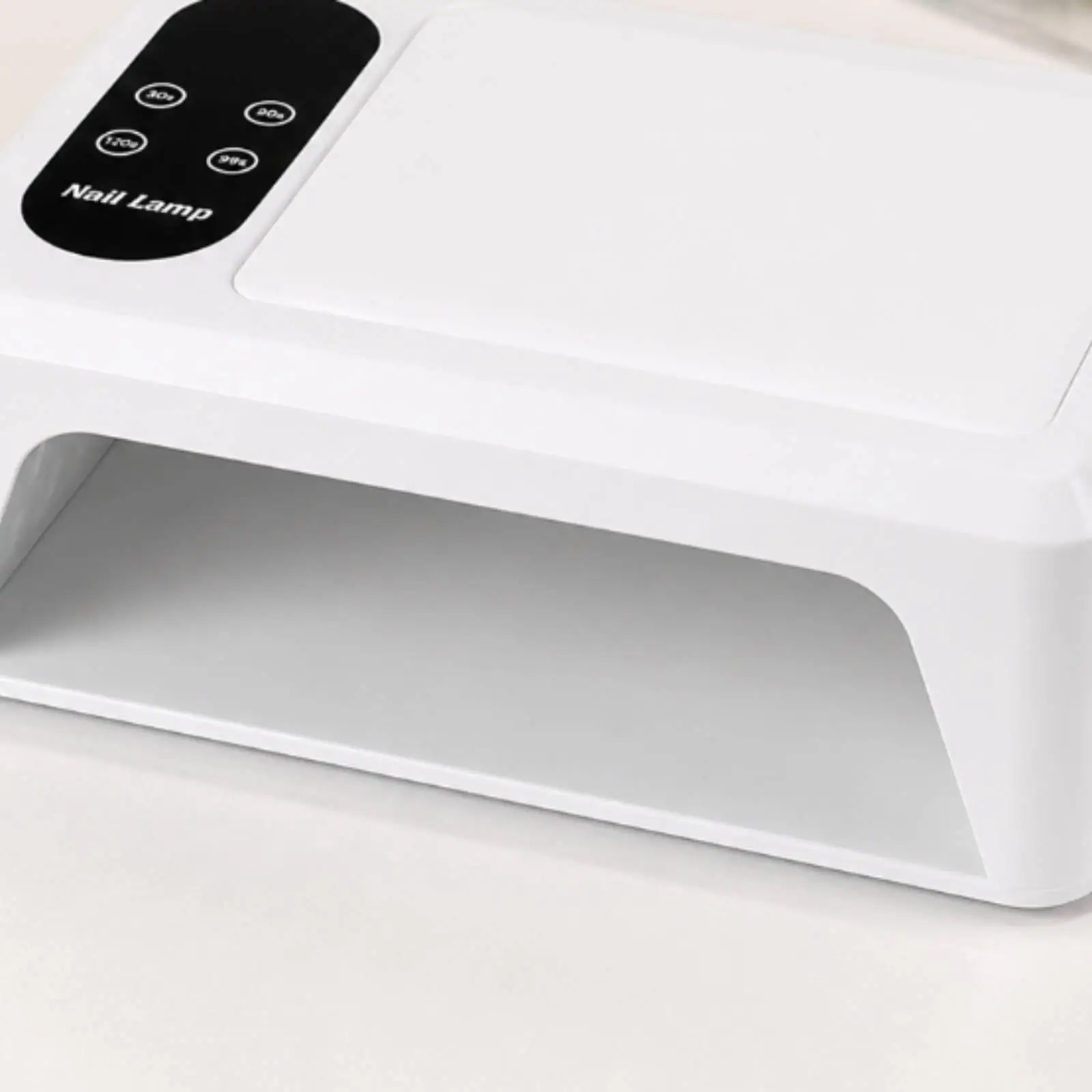 Professional LED Nail Curing Lamp for Gel Nails with PU Hand Support and Four Time Settings for Home Manicure Use