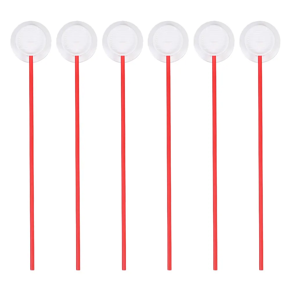 

6 Sets Aerosol Nozzle Spray Paint Nozzles Replacement Straws Extension Tubes for Cans Fluid Application Durable Flexible