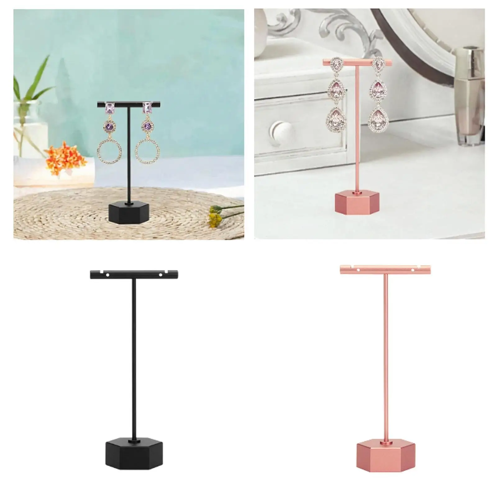 

Earrings Display Holder Display Rack Minimalist Design Jewelry Organizer