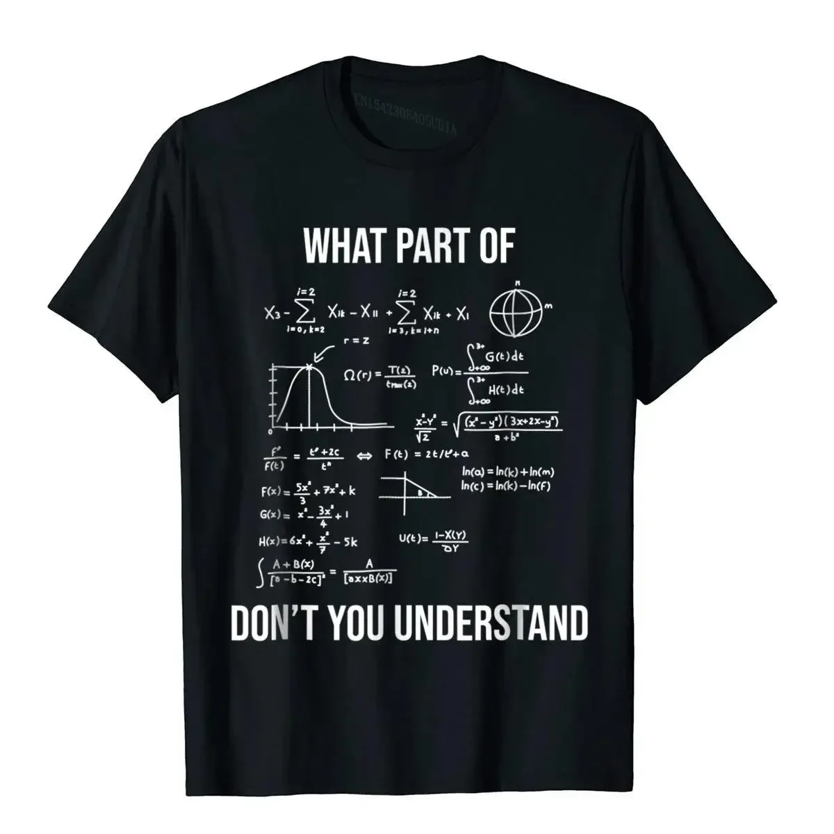 

Funny Birthday Gift What Part of Mechanical Engineer Mathematician T-Shirt Printed on Tops T Shirt Men Clothing