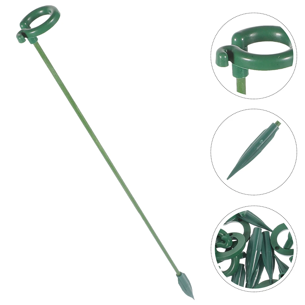 

12pcs For Orchids Reusable Flower Support Stakes Easy Install Garden Plant Support Rods Potted Plant Stakes Indoor Outdoor Fixed