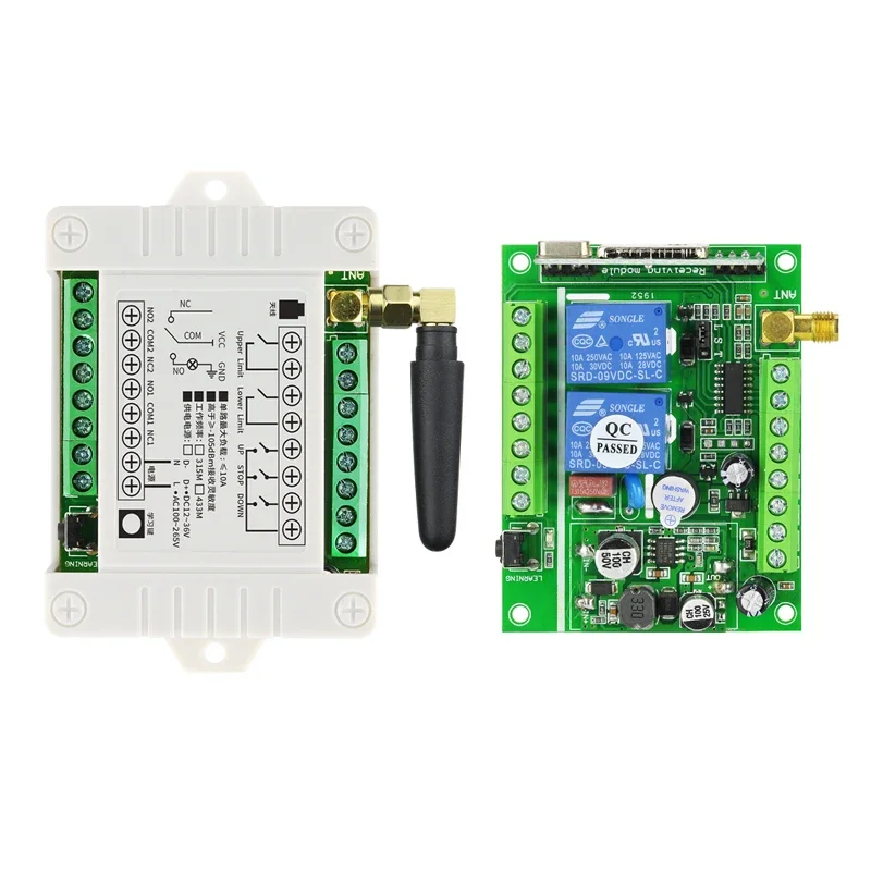 

2 Channel 433Mhz RF Controller Wireless DC12-36V For Switching Of Lamps And Equipment On Off